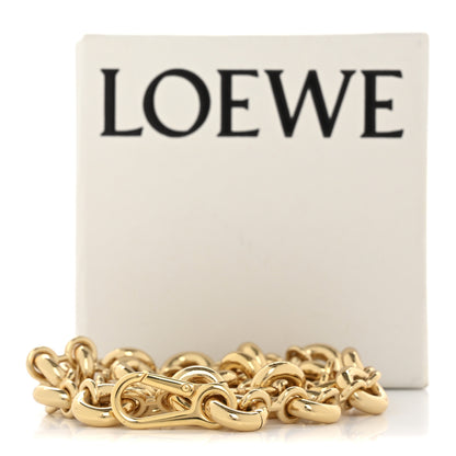 Loewe Brass Donut Chain Shoulder Strap Gold 5 of 5