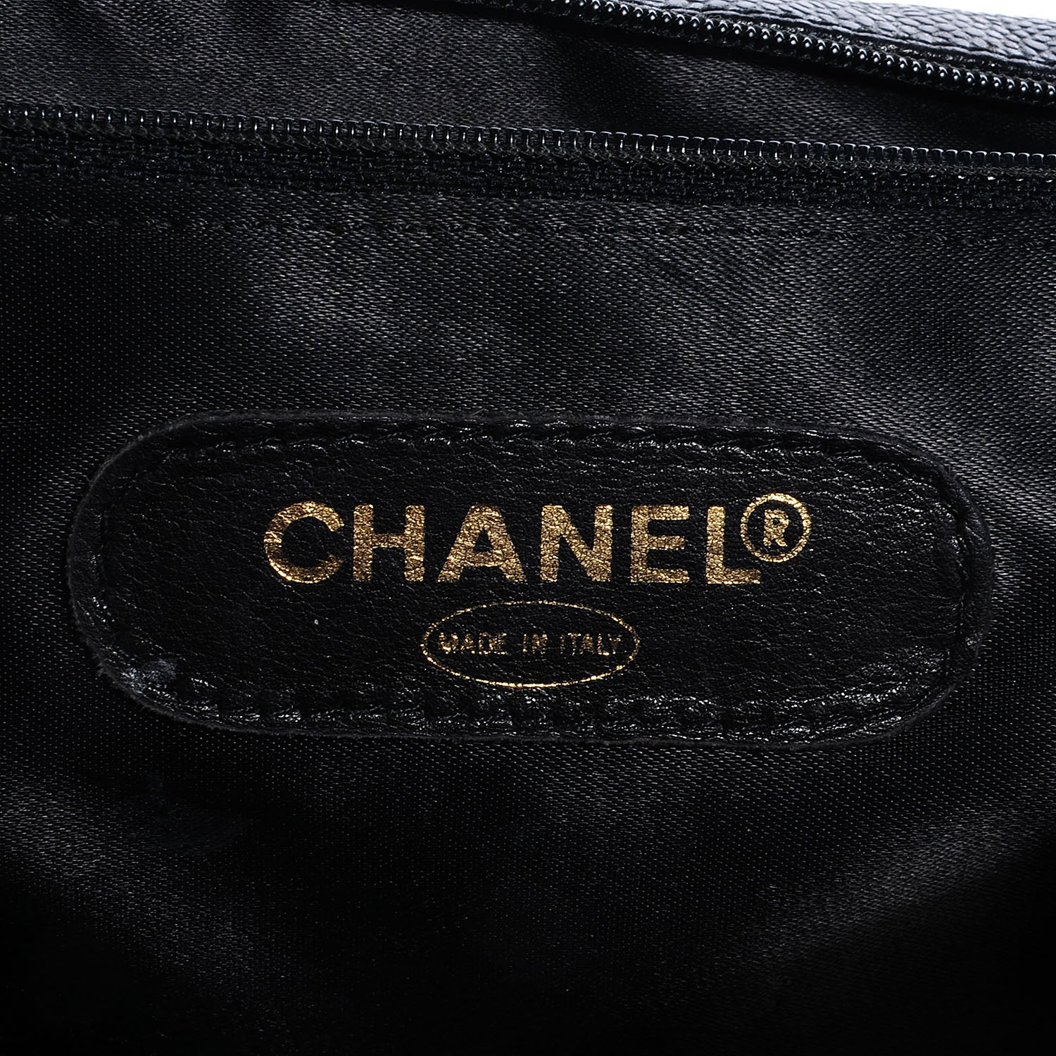 Chanel Caviar XL Weekender Bag Black 7 of 8