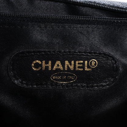 Chanel Caviar XL Weekender Bag Black 7 of 8