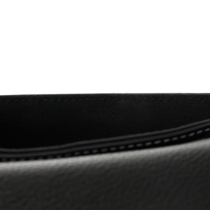 Christian Dior X KAWS Grained Calfskin Saddle Pouch Black 11 of 12