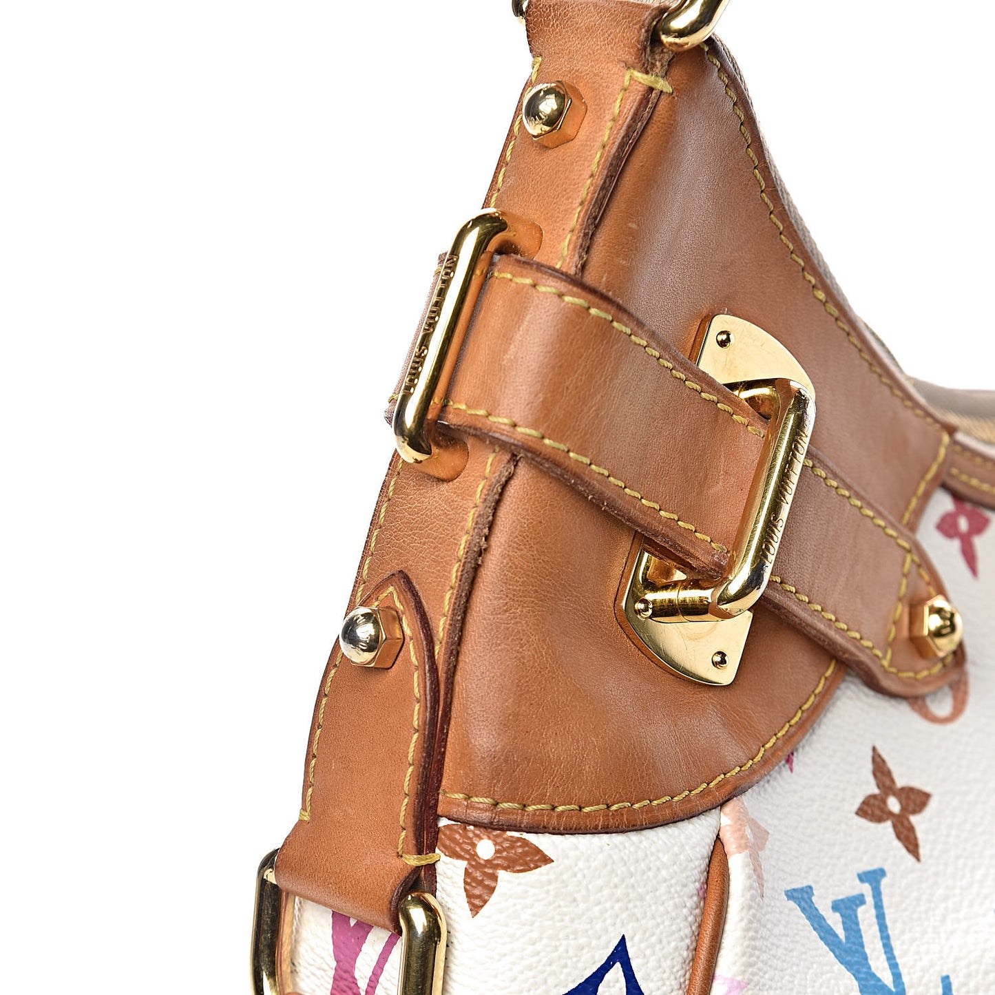 Monogram Multicolor Greta White