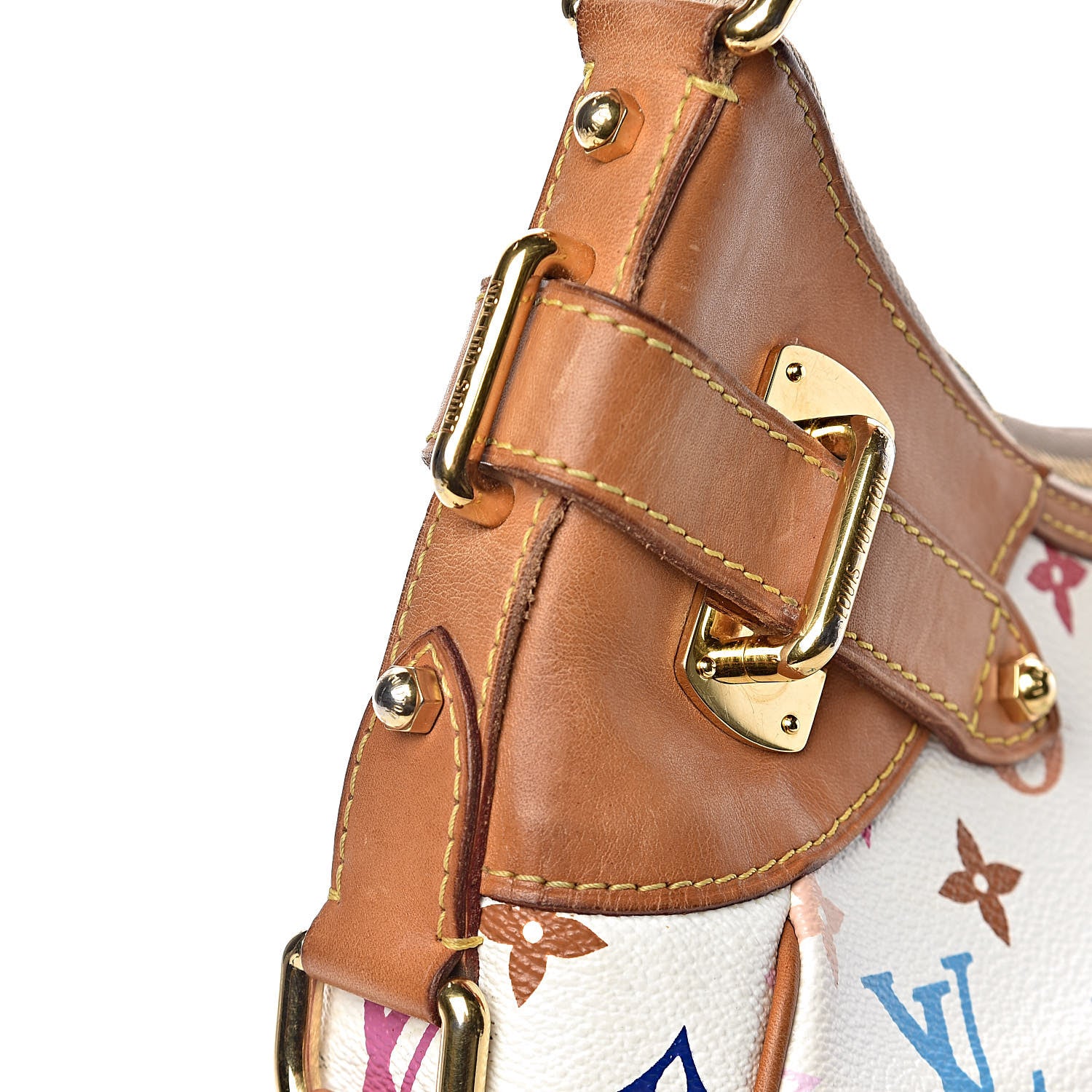 Louis Vuitton Monogram Multicolor Greta White 12 of 14