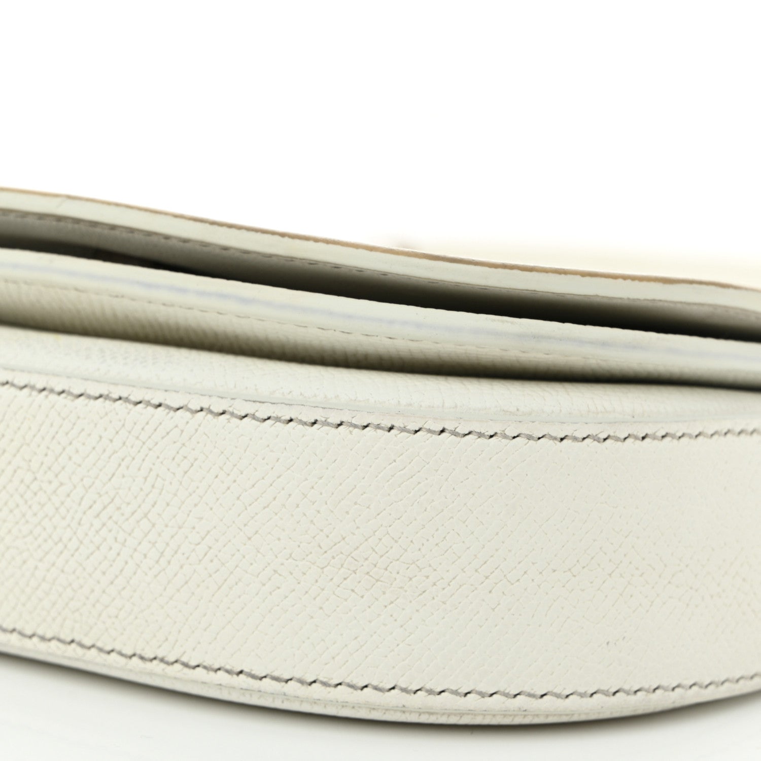 Balenciaga Grained Calfskin Logo Print Ville Day Bag XS White 9 of 14