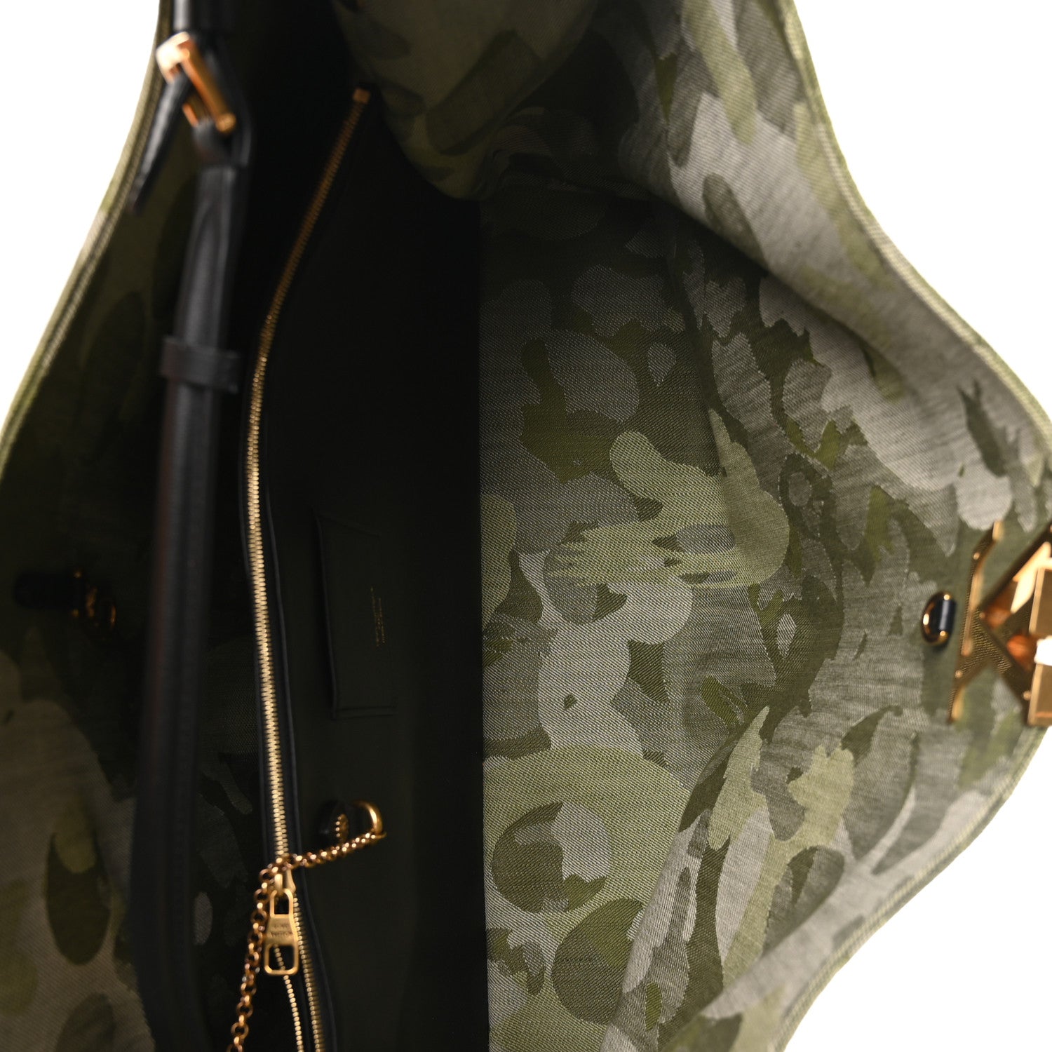 Louis Vuitton LV X TM Washed Denim Artycapucines Camouflage XXXL Khaki 5 of 11