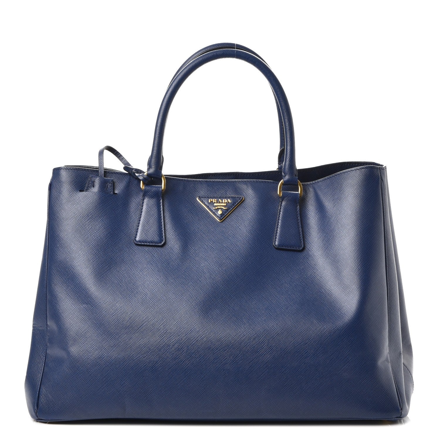 Prada Saffiano Lux Large Tote Bluette 1 of 10