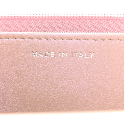 Chanel Iridescent Calfskin Quilted Wallet On Chain WOC Pink 8 of 9