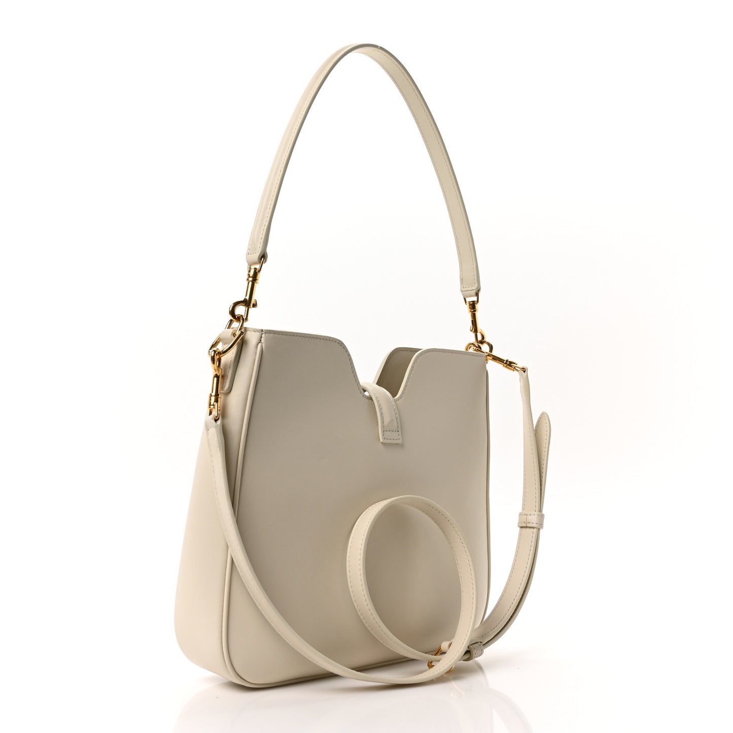Smooth Calfskin Small Camille 16 Soft Bag Rice