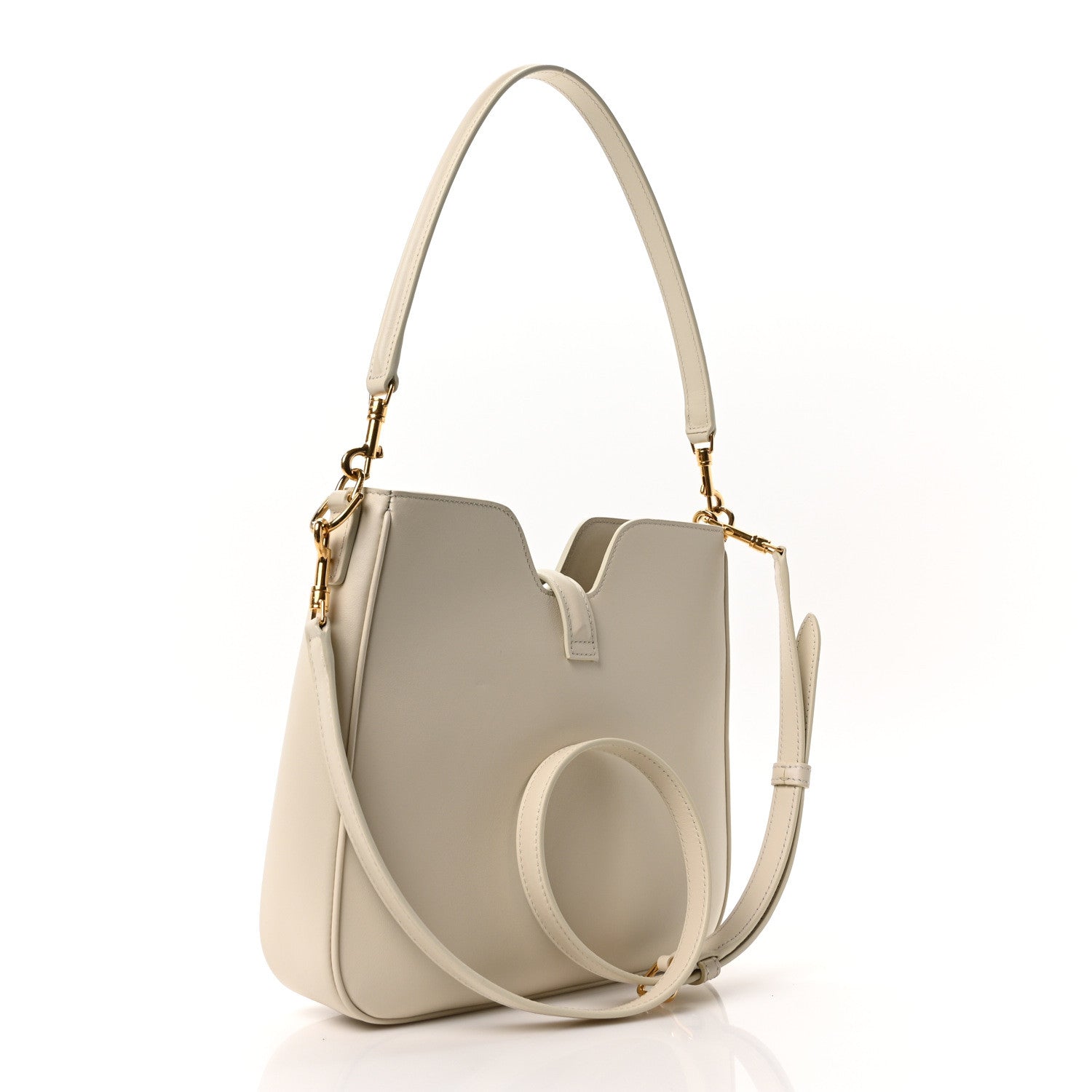 Celine Smooth Calfskin Small Camille 16 Soft Bag Rice 3 of 9