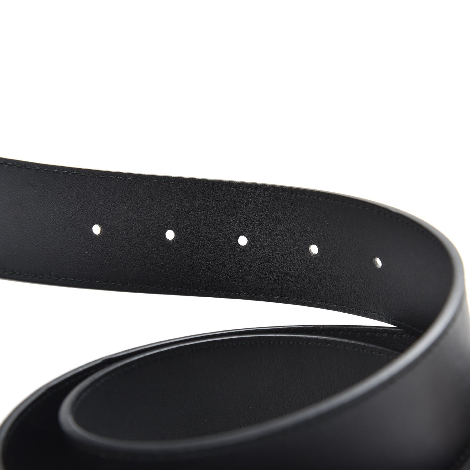 Gucci Calfskin Double G 40mm Belt 100 40 Black 3 of 5