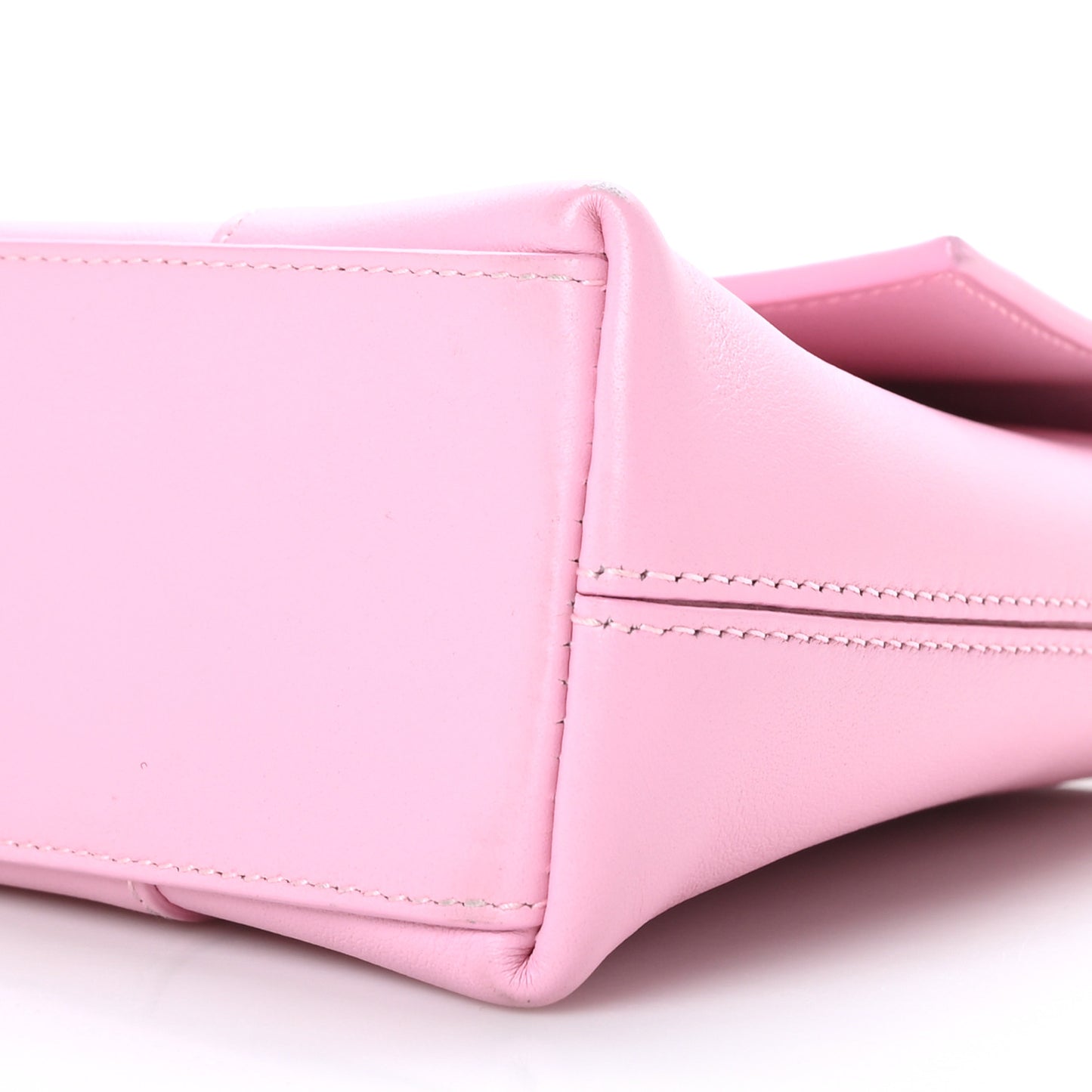 Semi Shiny Smooth Calfskin XS Downtown Shoulder Bag Candy Pink