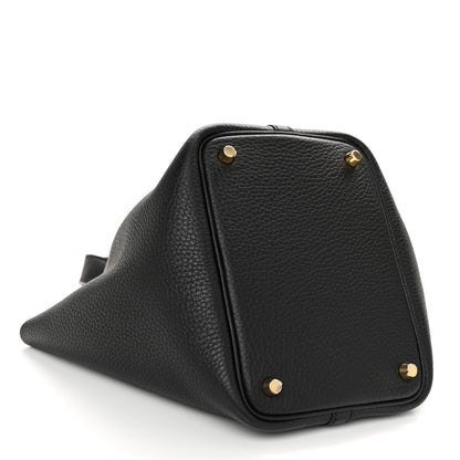 Hermes Taurillon Clemence Picotin Lock 18 PM Black 4 of 11