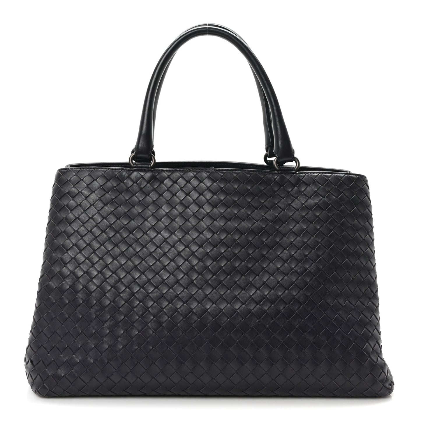Nappa Intrecciato Milano Tote Grape