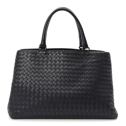 Bottega Veneta Nappa Intrecciato Milano Tote Grape 1 of 9