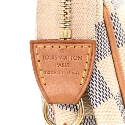 Louis Vuitton Damier Azur Eva Clutch 6 of 11