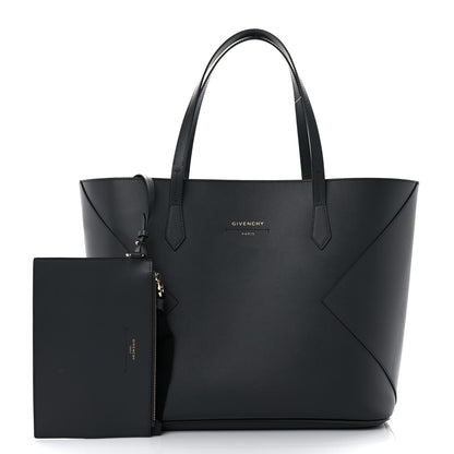 Givenchy Smooth Calfskin Wing Shopper Tote Grey 1 of 11