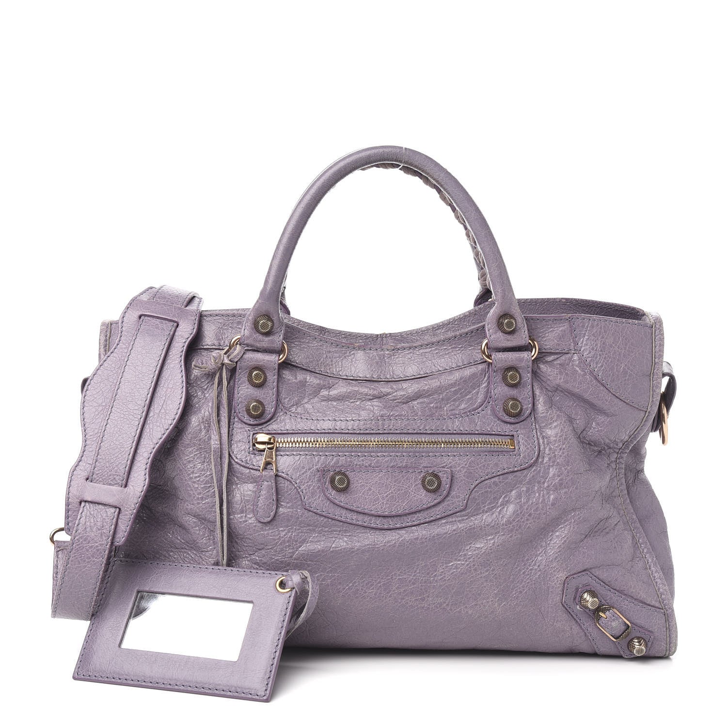 Balenciaga Agneau Giant 12 Rose Gold Hardware City Glycine 1 of 12