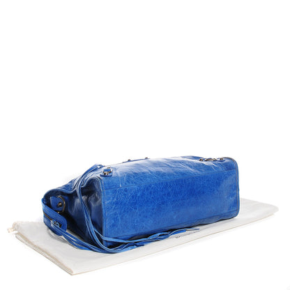 Balenciaga Chevre Classic Hardware City French Bleu 4 of 15