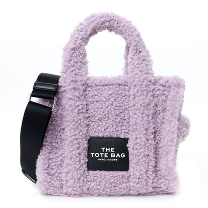 Marc Jacobs Polyester Cotton Small The Teddy Traveler Tote Bag Arctic Dust 1 of 10