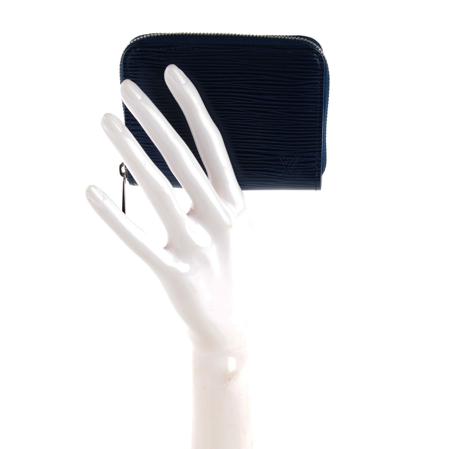 Epi Zippy Coin Purse Indigo