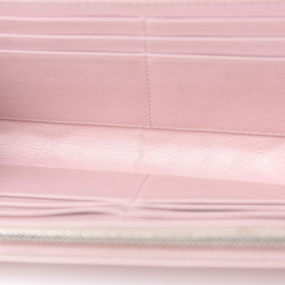 Christian Dior Patent Cannage Lady Dior Rendezvous Wallet On Chain Pink 11 of 20