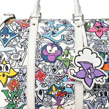 Louis Vuitton Monogram Comics Keepall Bandouliere 50 Multicolor 6 of 8