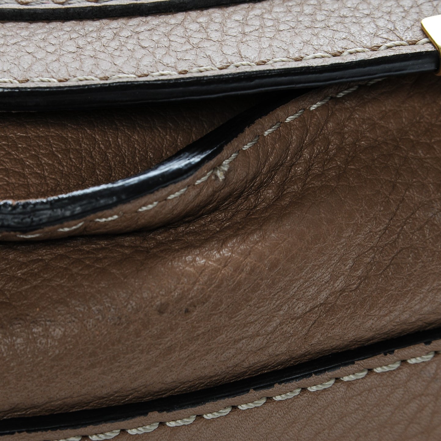 Calfskin Medium Marcie Round Crossbody Bag Nut