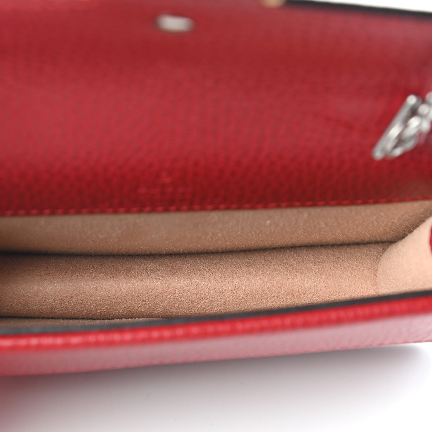 Calfskin Super Mini Dionysus Shoulder Bag Hibiscus Red