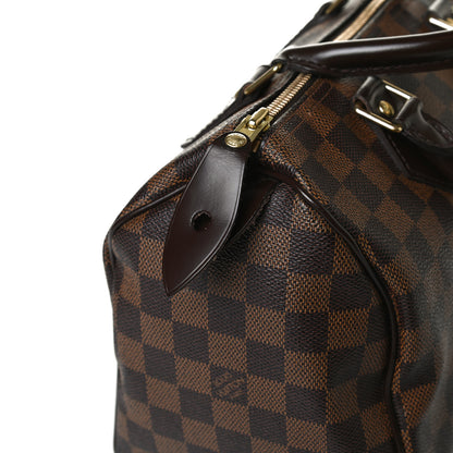 Louis Vuitton Damier Ebene Speedy 25 9 of 13