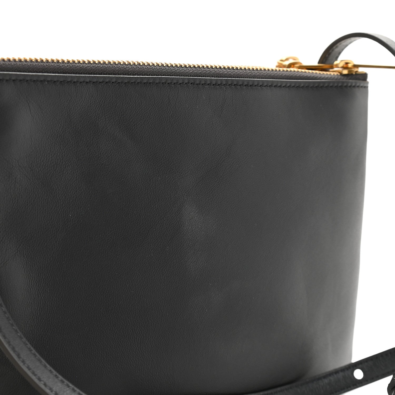 Celine Lambskin Small Trio Crossbody Bag Medium Grey 9 of 9