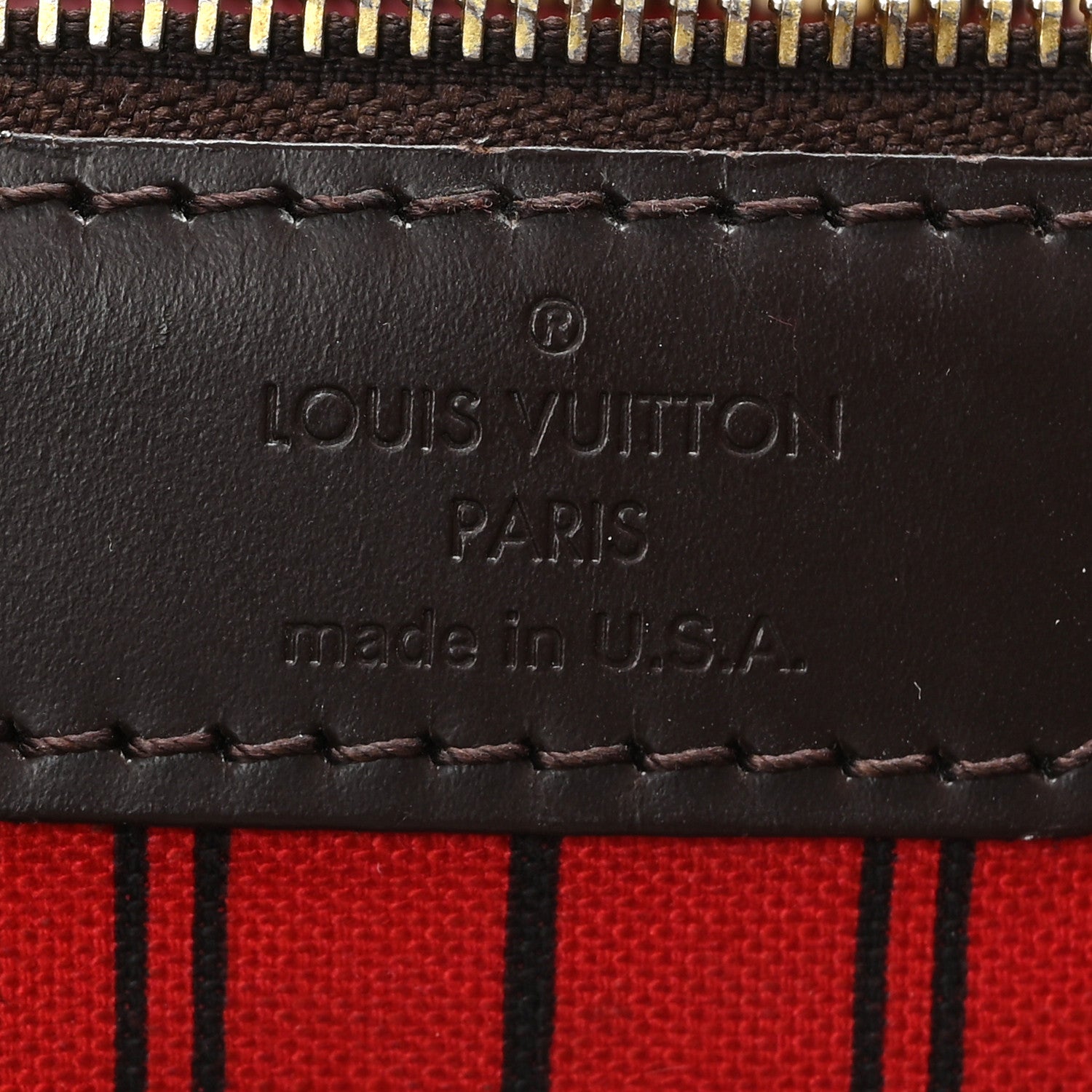 Louis Vuitton Damier Ebene Neverfull GM 6 of 12