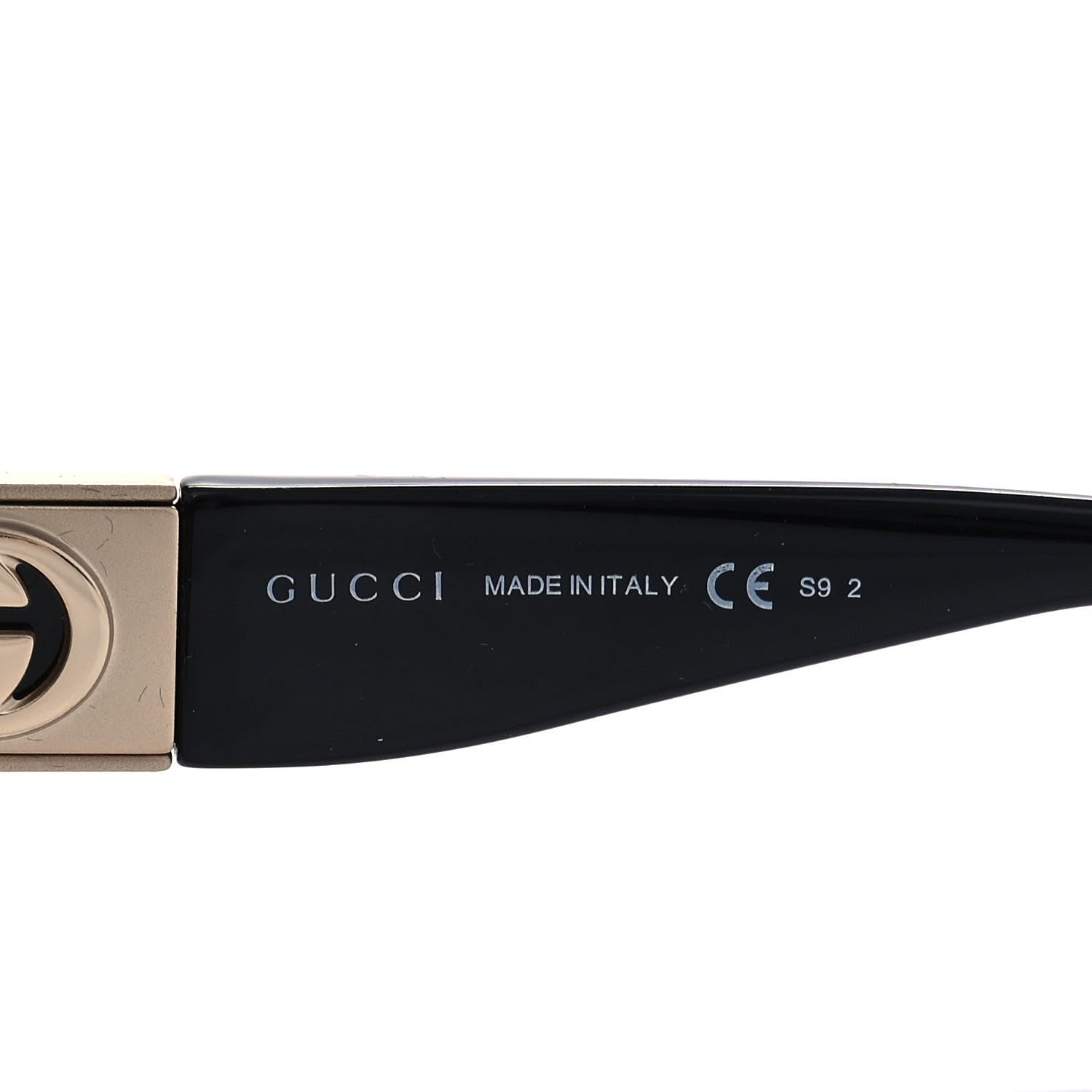 Gucci Acetate Oversize Square Frame Sunglasses GG3170 Black 6 of 7