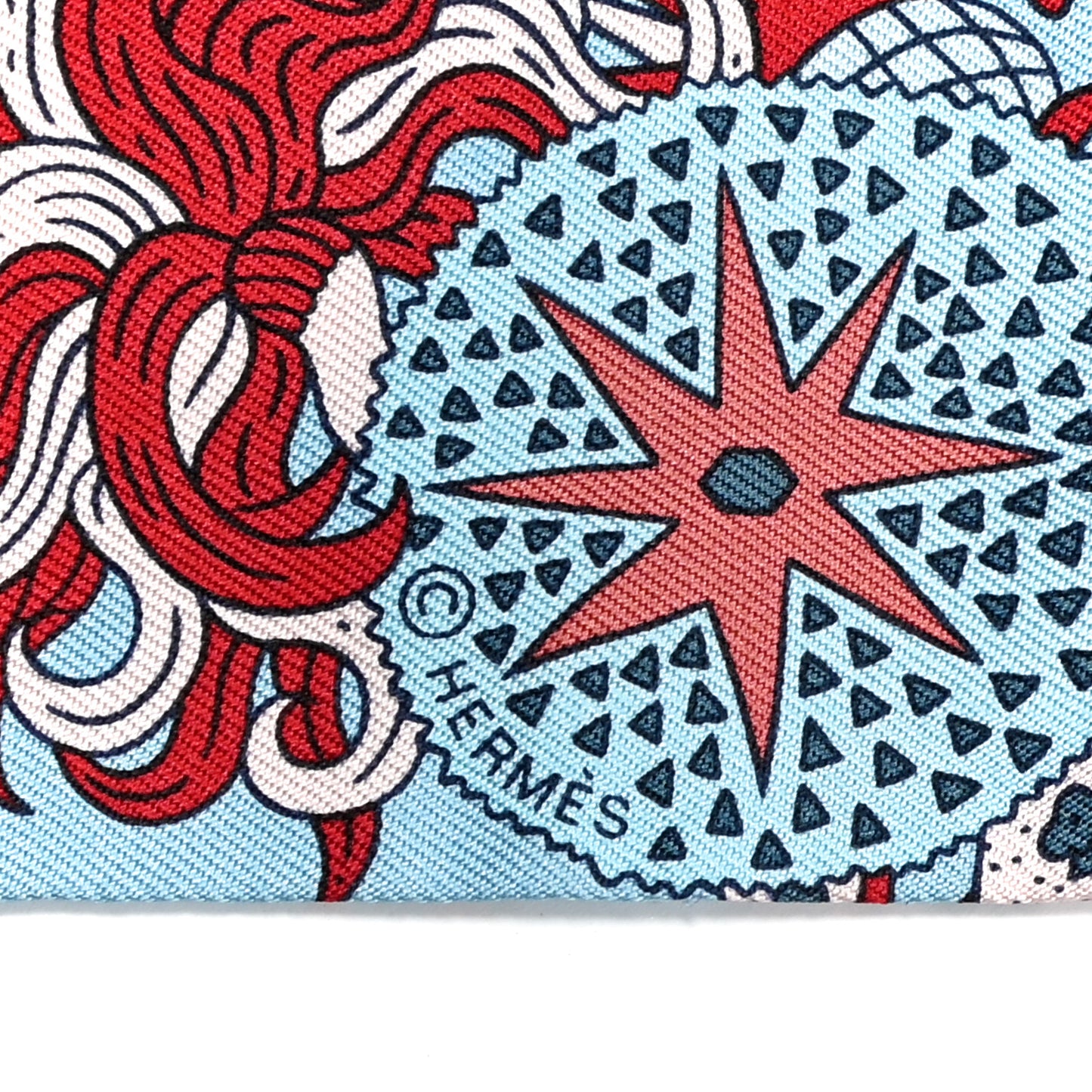 Silk De l'Ombrelle Aux Duels Twilly Bleu Moyen Rose Pale