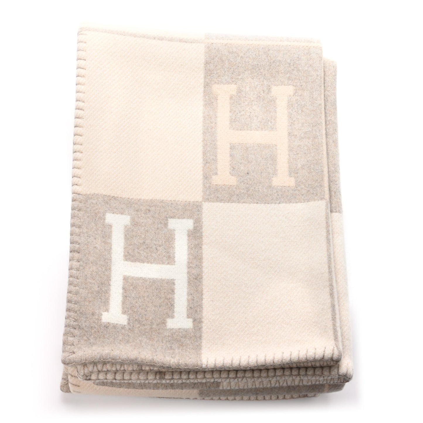 Wool Cashmere Avalon III Blanket Coco Camomille