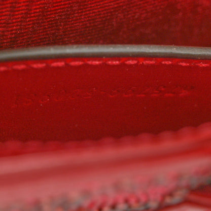 Gucci Calfskin Beaded Embroidery GG Monogram Mini Jackie 1961 Cherry Red 7 of 10
