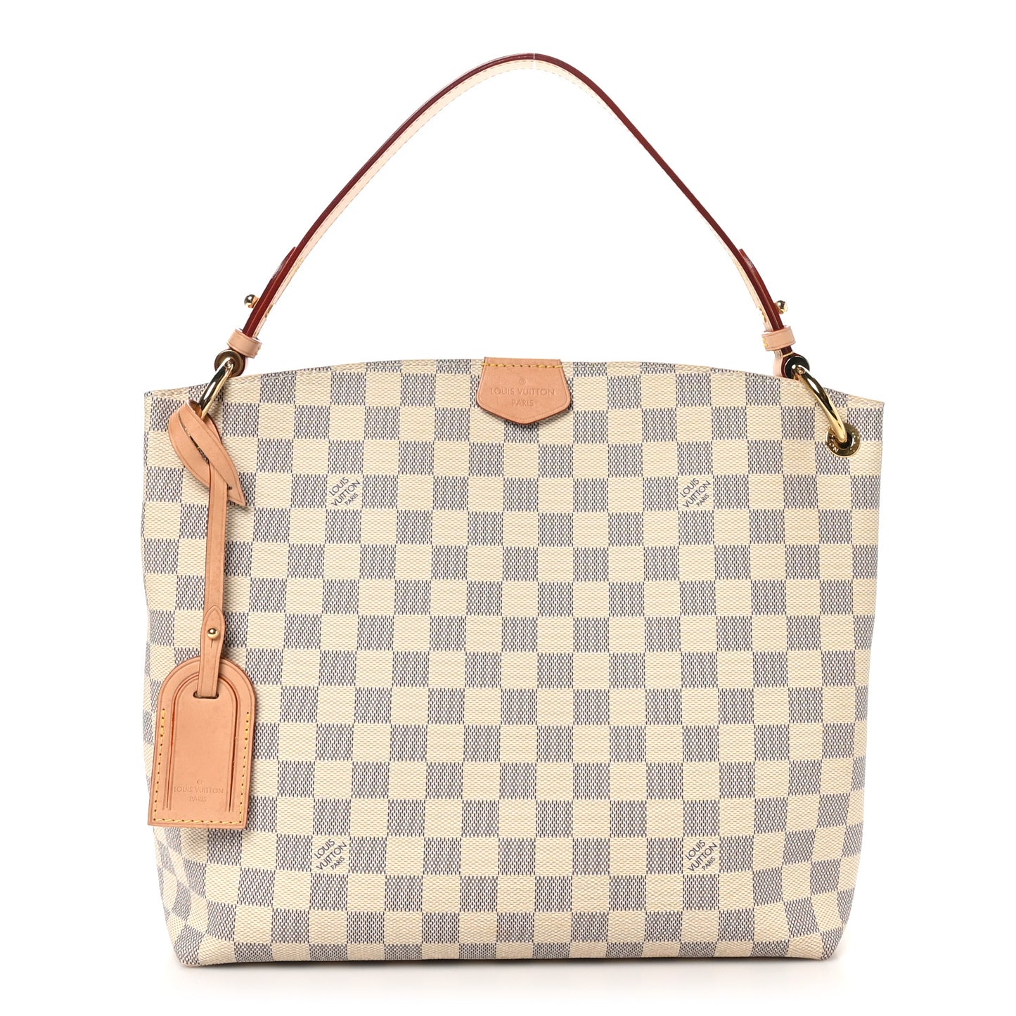 Damier Azur Graceful PM Rose Ballerine