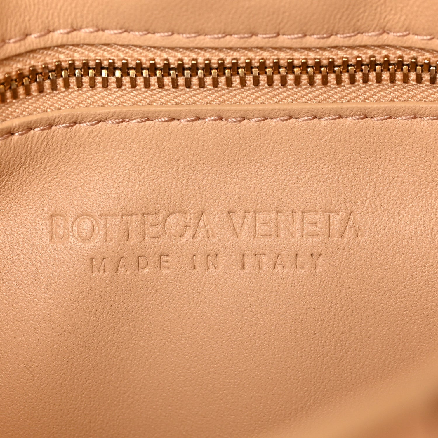 Bottega Veneta Lambskin Maxi Intreccio Padded Chain Cassette Crossbody Bag Almond 6 of 8