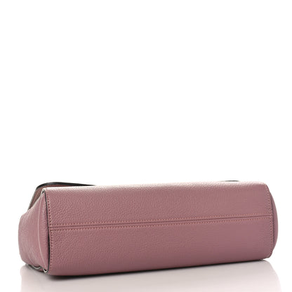Mulberry Calfskin Goat Medium Lily Flap Dark Blush 4 of 8