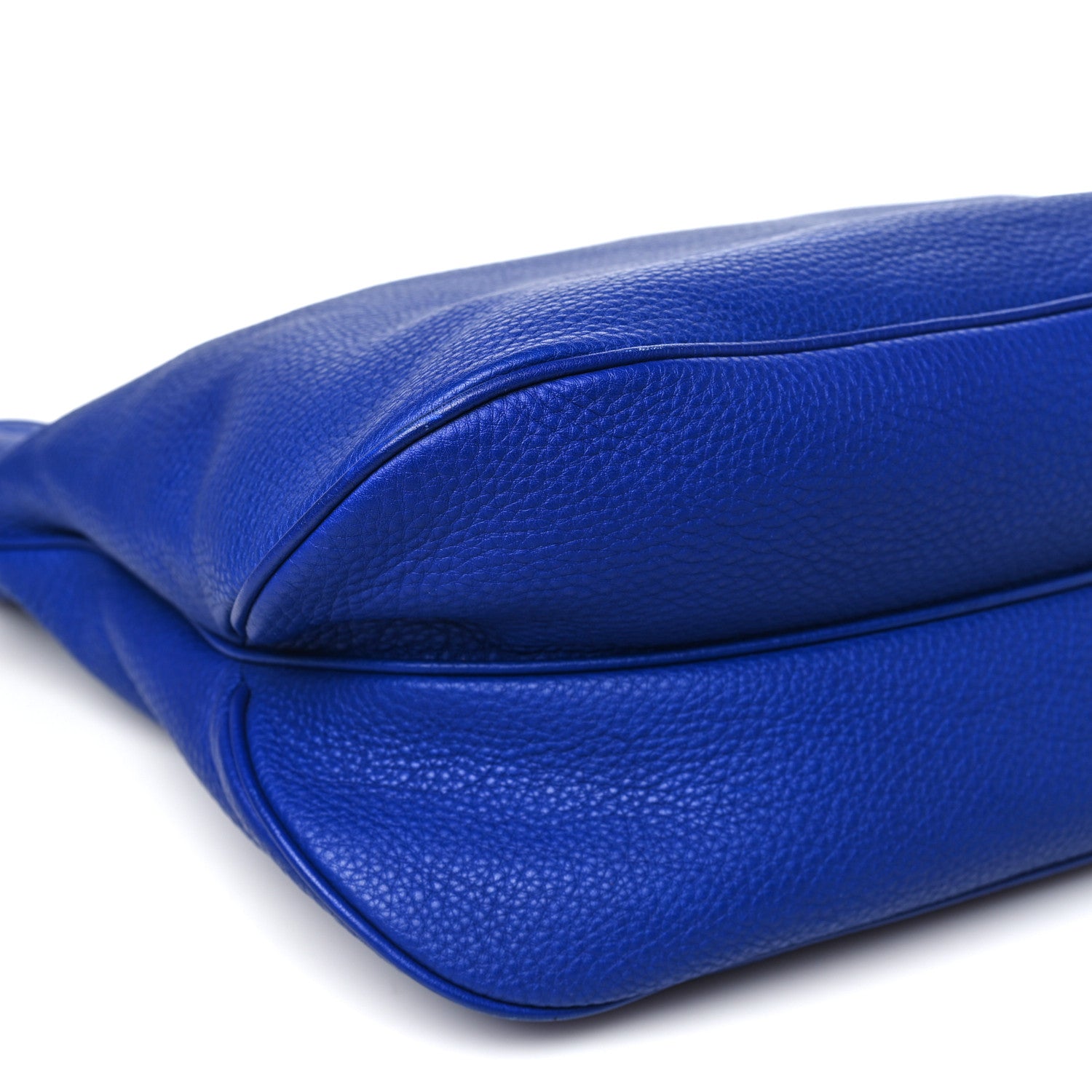 Salvatore Ferragamo Calfskin Gancini Hobo Blue 9 of 11