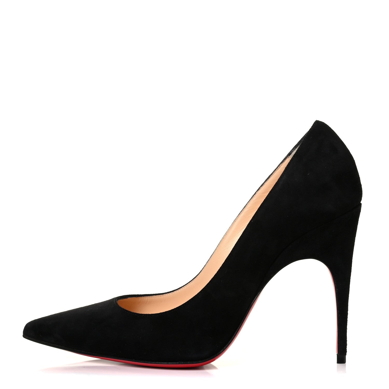 Christian Louboutin Veau Velours Alminette 100 Pumps 37 Black 1 of 6