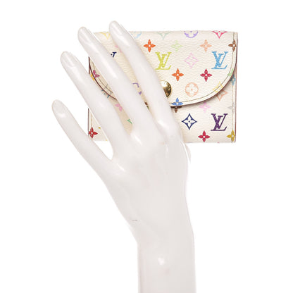 Louis Vuitton Monogram Multicolor Business Card Holder White 2 of 9