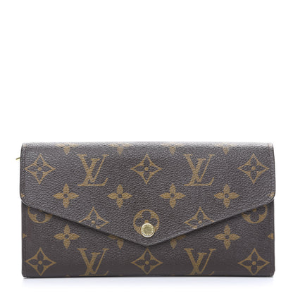 Louis Vuitton Monogram Sarah Wallet NM 1 of 11