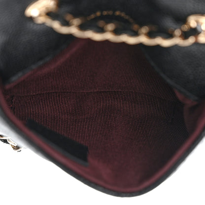 Chanel Caviar Quilted Mini Chain Belt Bag Black 5 of 12