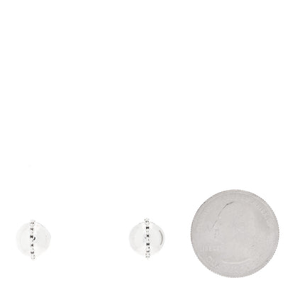 Tiffany Sterling Silver HardWear Bolt Ball Earrings 2 of 4