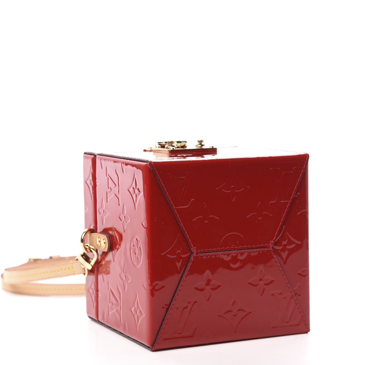 Louis Vuitton Vernis Bleecker Box Cerise 4 of 12