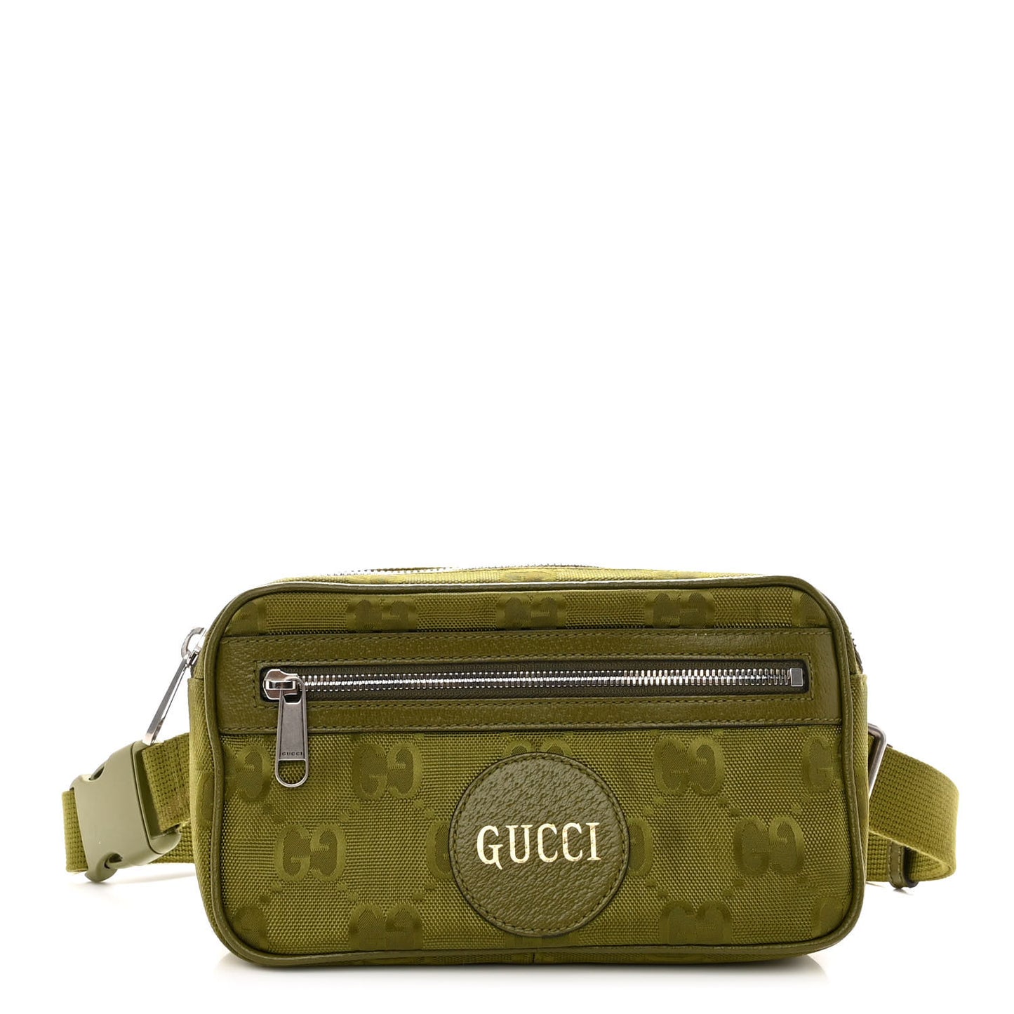 Econyl Nylon Monogram Off The Grid Belt Bag Juniper Green