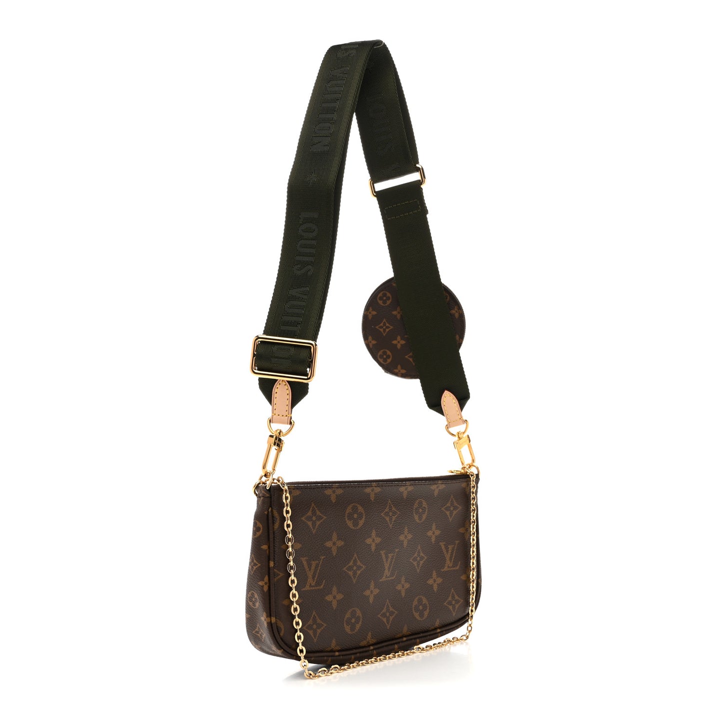Monogram Multi Pochette Accessories Kaki