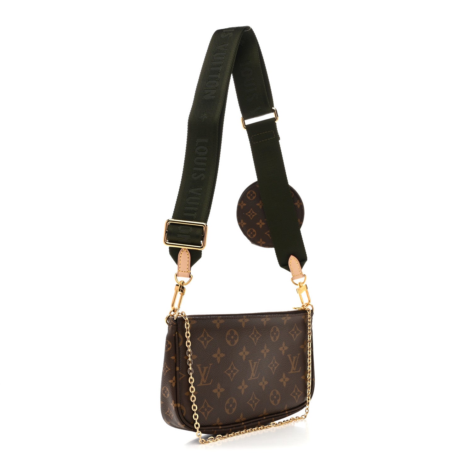 Louis Vuitton Monogram Multi Pochette Accessories Kaki 3 of 12