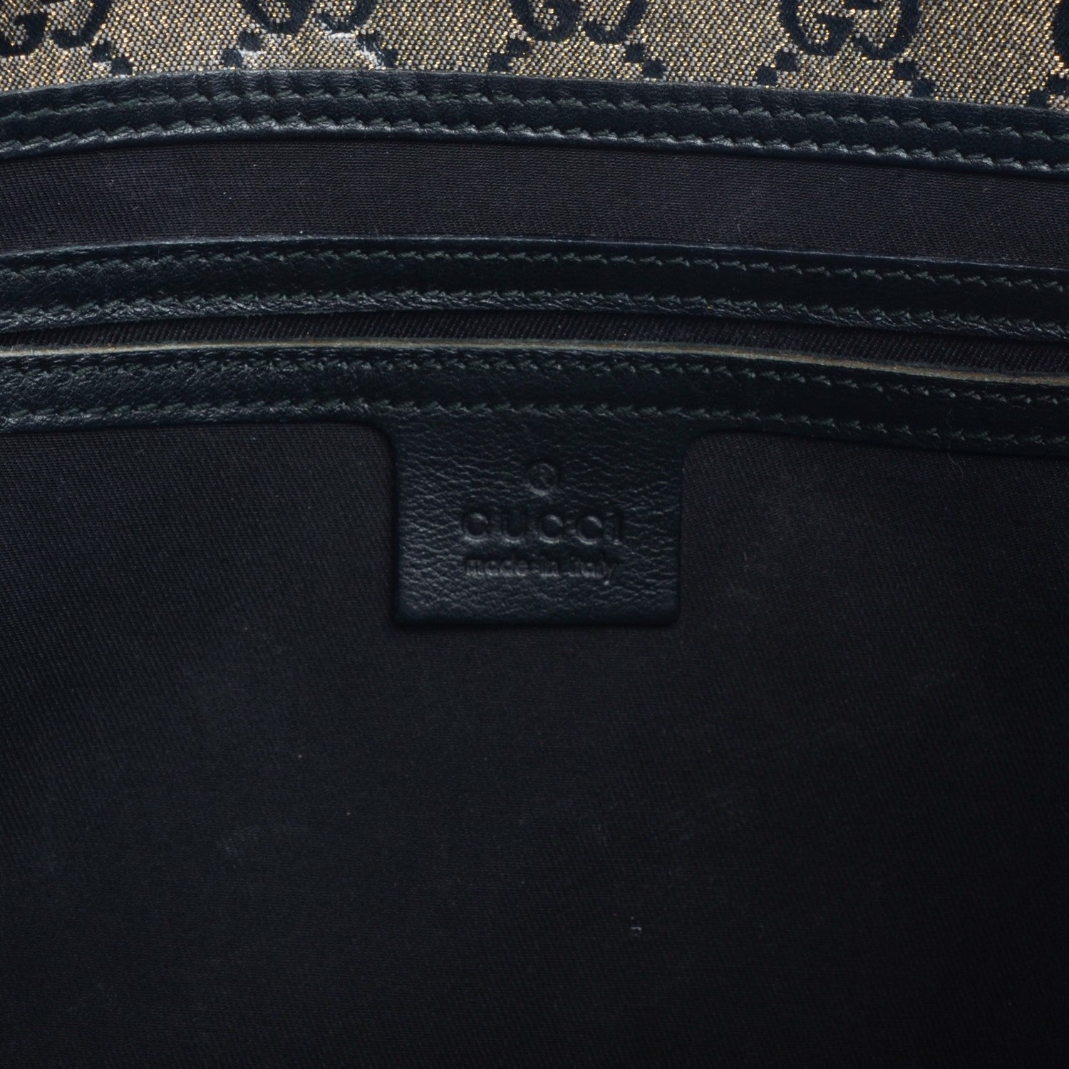 Gucci Crystal Monogram Medium Joy Shoulder Bag Black 6 of 7