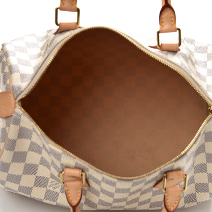 Louis Vuitton Damier Azur Speedy 30 5 of 10