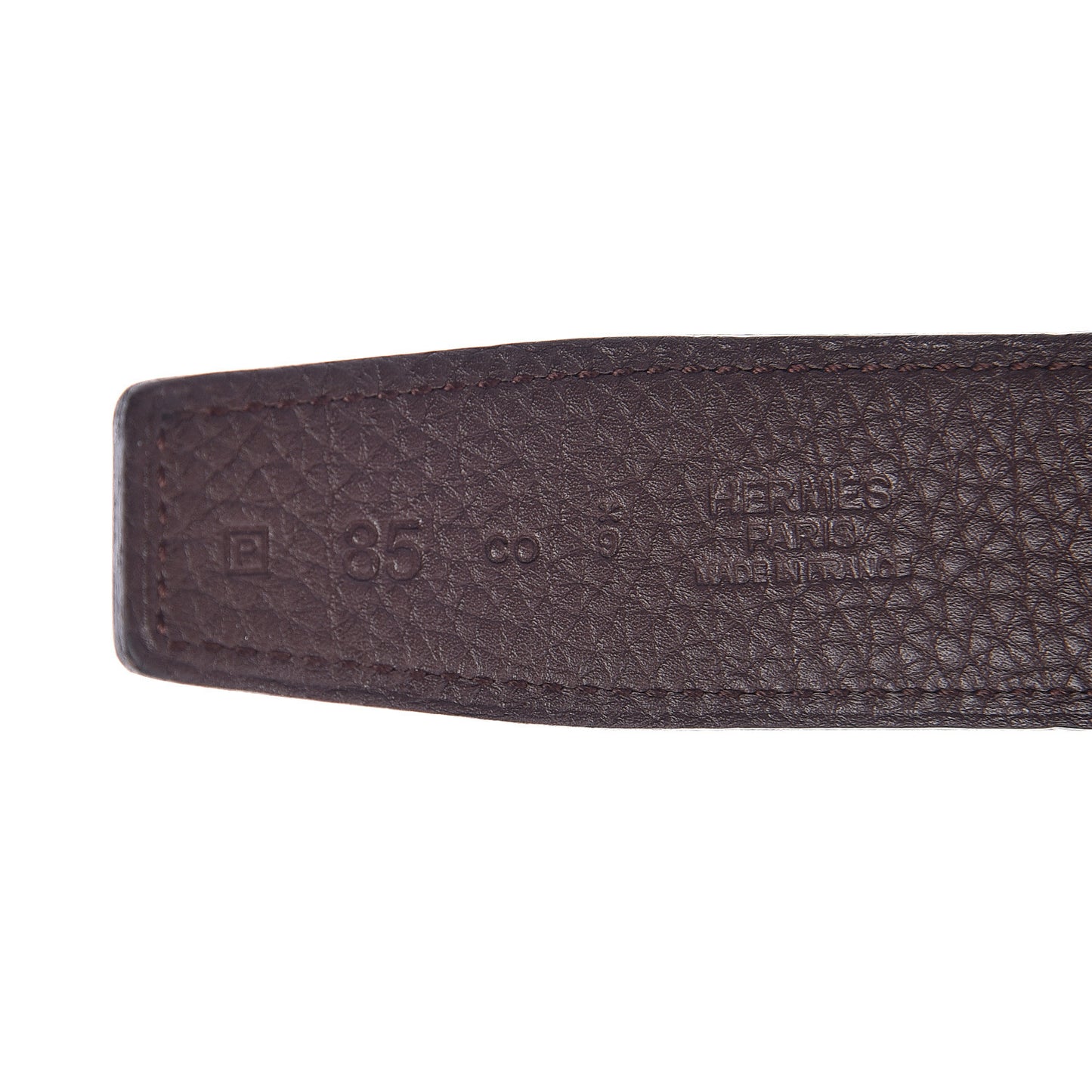 Box Togo 32mm H Belt 85 Black Chocolate